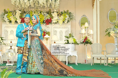 baju pengantin muslimah