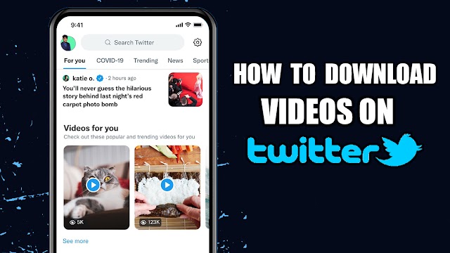 How to Download Videos on Twitter || On Your Mobile and PC
