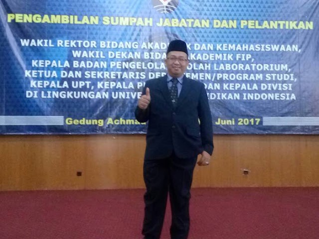 Joni Rahmat Pramudia Dilantik Sebagai Kepala Divisi Pembinaan Ormawa, Direktorat Kemahasiswaan UPI