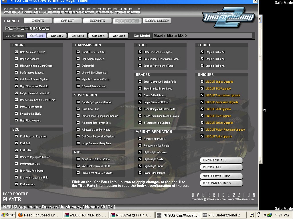Free Download Cheat Trainer Underground 2 Pc - kyggett