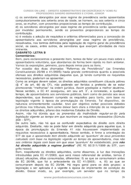 QUESTÕES DE DIREITO ADMINISTRATIVO PDF