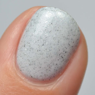 white grey jelly with silver shimmer and holo