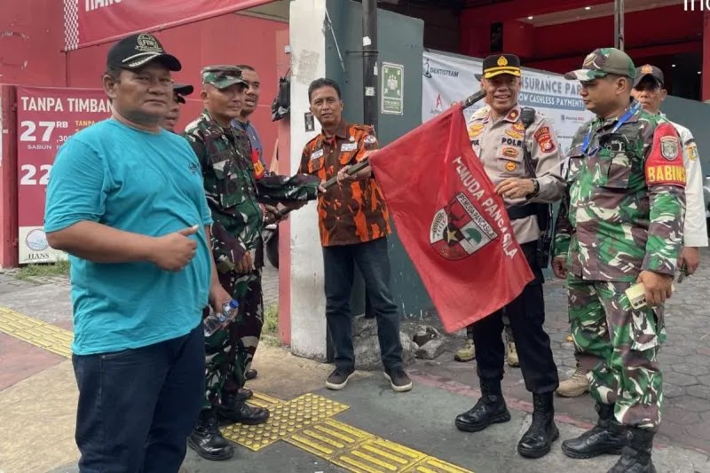 Operasi Brantas Jaya 2025: Ratusan Bendera Ormas Ditertibkan di Jakarta Pusat