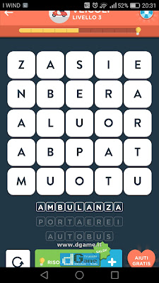 WordBrain 2 soluzioni: Categoria Veicoli (5X5) Livello 3