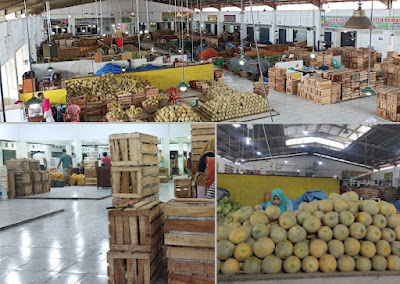 pasar buah Penggaron Semarang
