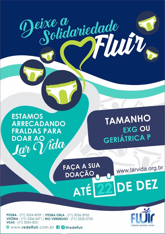 Deixe a solidariedade fluir. Faça sua doação de Natal