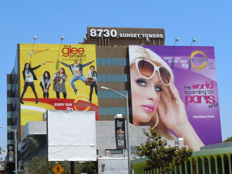 Glee Project season 1 Paris Hilton billboards