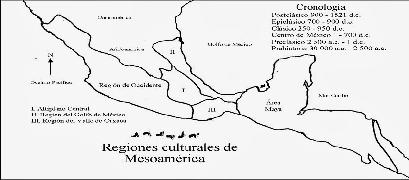 El Tlacuilo Mesoamerica regiones culturales