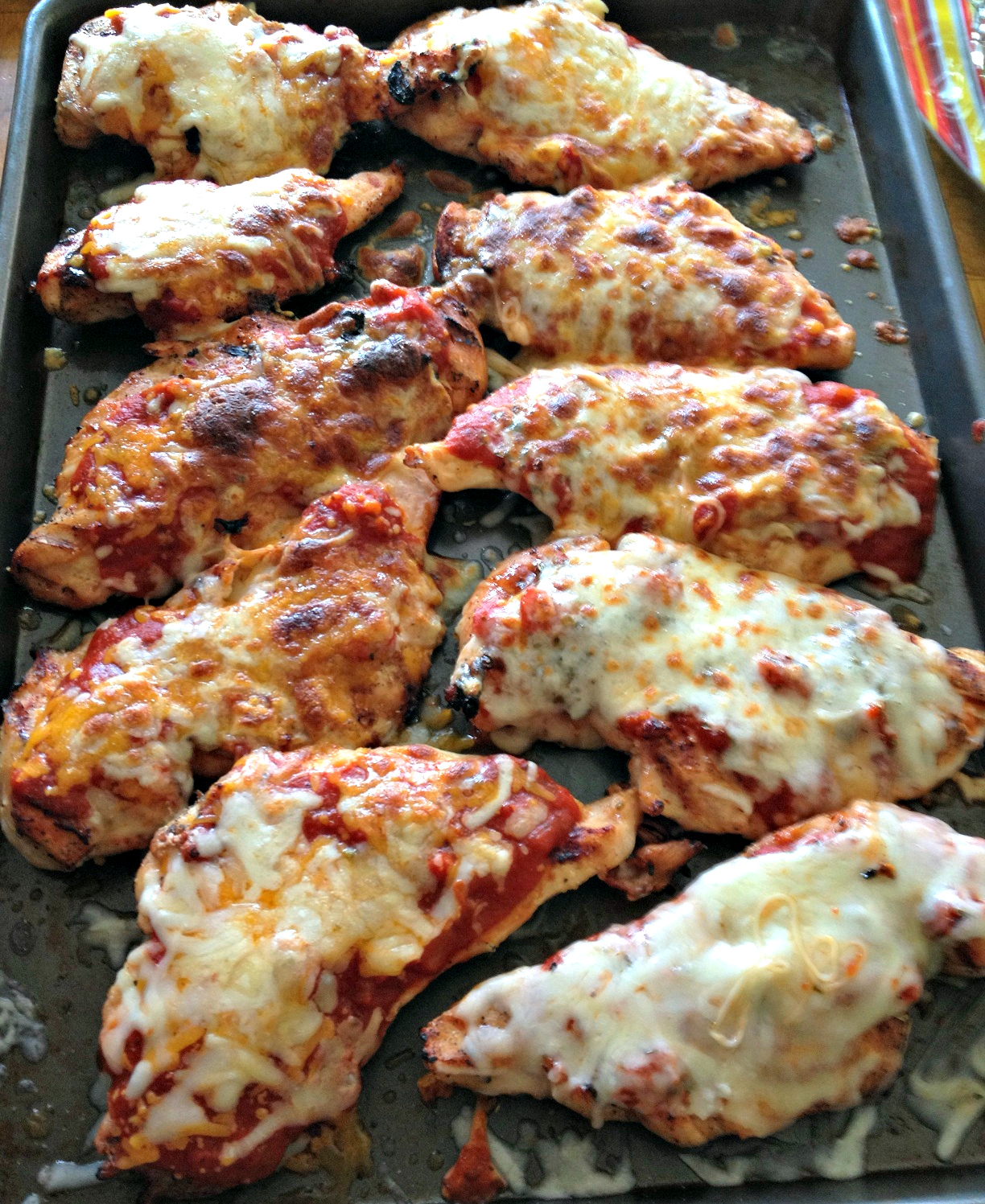 3 Ingredient Grilled Chicken Parmesan  The Nutritionist 