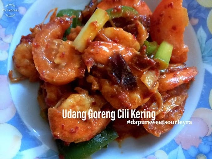 Resepi Udang Goreng Cili Kering