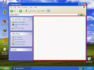 Learn how to show hidden files and folders in windowsXP step5