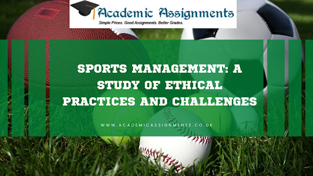 Ethical sports management