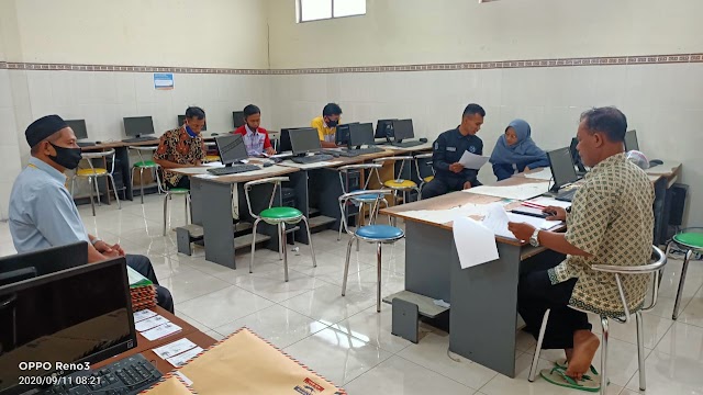 Koordinasi LSP Dengan Wali Kelas ( Siswa Alumni 2020)