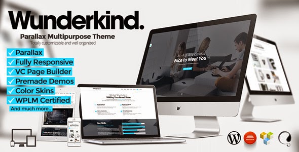 One Page WordPress Theme