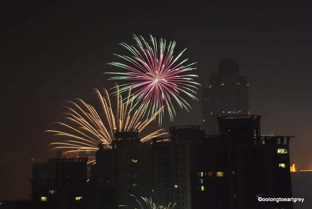 Fireworks, Xujiahui, Shanghai, Chinese New Year