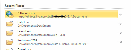 Menyimpan dokumen Ms.Office langsung ke SkyDrive 