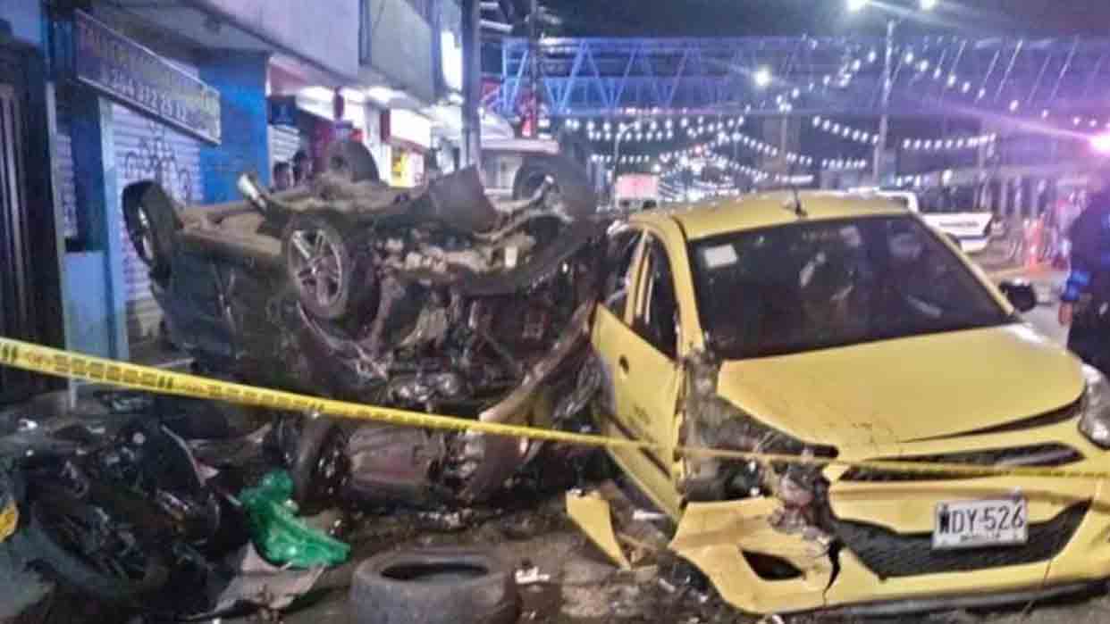 Accidentes de tránsito en Colombia dejan 76 muertos en fin de semana navideño