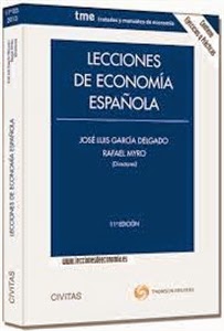 Librería Cilsa: Lecciones de Economía Española. Manuales Económicas y Empresariales.