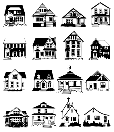 Download Gratis-Gambar Rumah  Belajar CorelDRAW