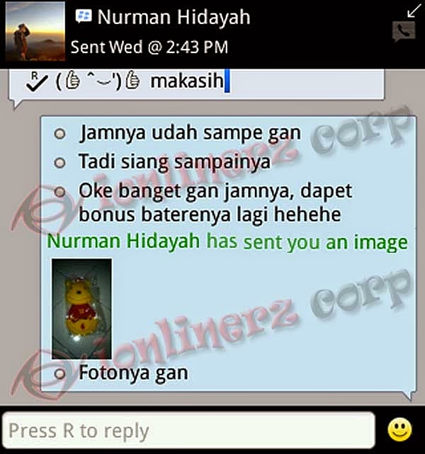 Testimoni Jam Dinding Flanel Kartun Boneka