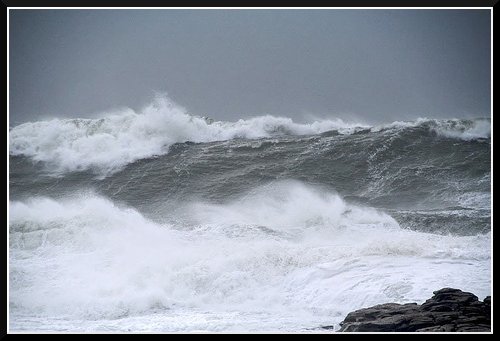 Vent sur la mer