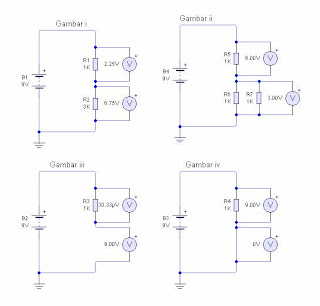 rangkaian pembagi tegangan