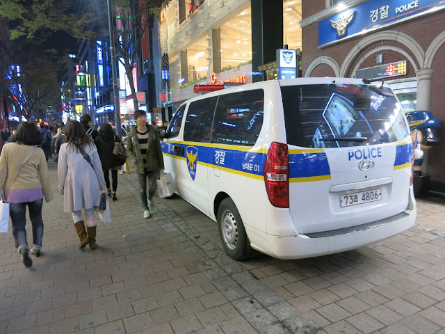 Hyundai Police Van - 2013 Korea Trip (韓國之旅) @Myeong-dong ( 明洞 )
