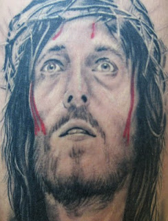 jesus tattoos, tattoos