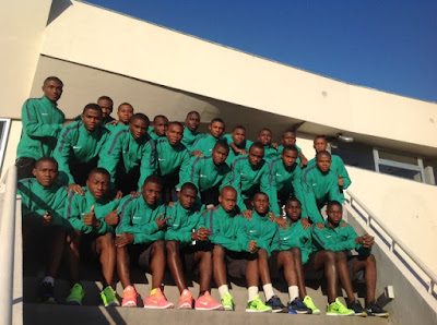 Eaglets Lamd In Buenos Aires, Begin Training