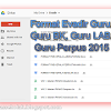 Format Evadir Guru Bk, Kepala Lab, Kepala Perpustakaan 2015
