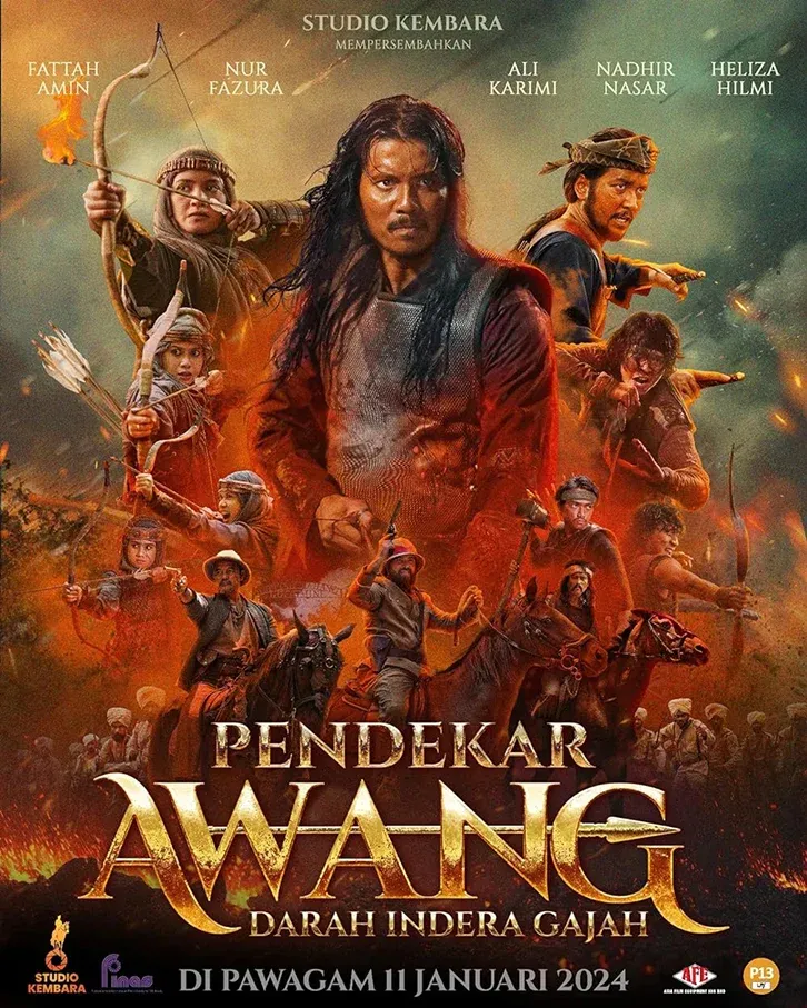 Filem Pendekar Awang, Darah Indera Gajah