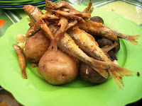Кухня Боливии - картофель с рыбой