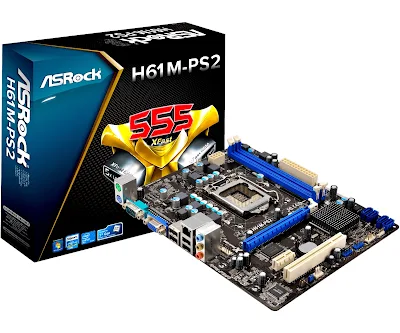 AsRock H61M-PS2 NVMe M.2 SSD BOOTABLE BIOS MOD