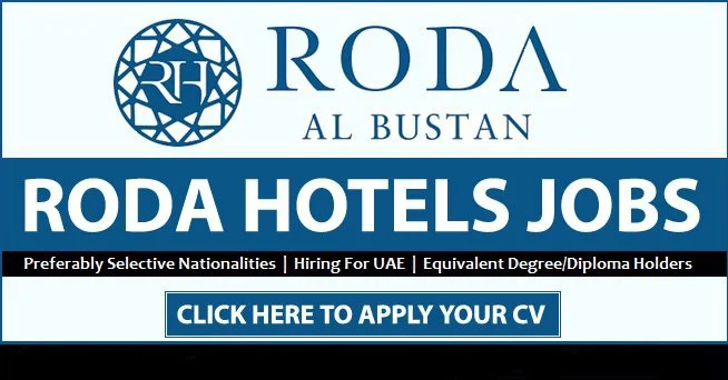 RODA Hotels & Resorts Careers: Hospitality Jobs In Dubai