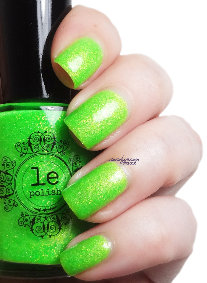 xoxoJen's swatch of LE Polish He'll Eat Anything