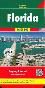 Florida 1:500.000: Wegenkaart 1:500 000