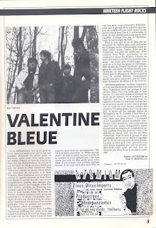 BLUE VALENTINES presse