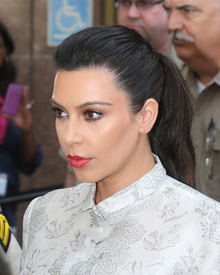 Celebrity Kim Kardashian Hairstyles