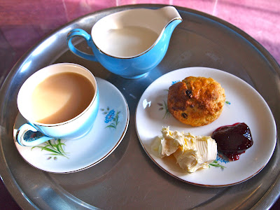 Perfect scone afternoon tea