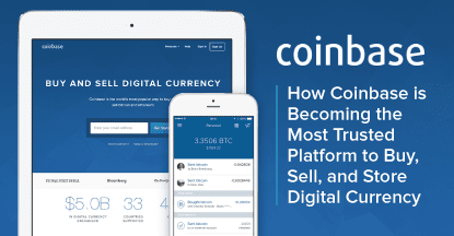  CoinbaseTrusted platform to buy sell and store digital currency