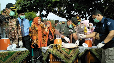 Sabu Senilai 7 Milyar Diblender Pangdam II Sriwijaya, Kapolda dan Pjs. Gubernur Lampung, Buat Apa?