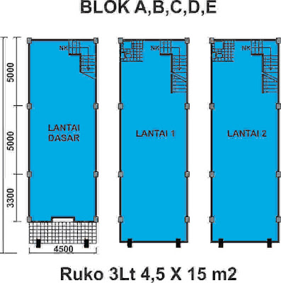 CBD Betos : Tipe Ruko Blok A,B,C,D,E (cbdbetosproperty.blogspot.co.id)