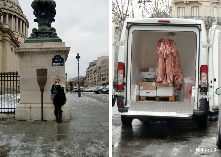 Near Pantheon & Meat Truck | That One Time I Went to Paris // WWW.THEJOYBLOG.NET