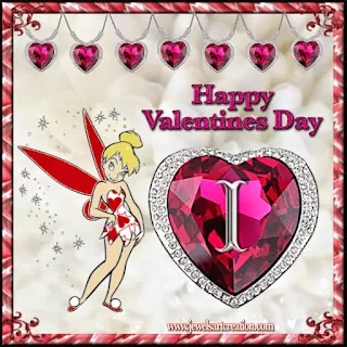 Abecedario de Tinker Bell Especial San Valentín.