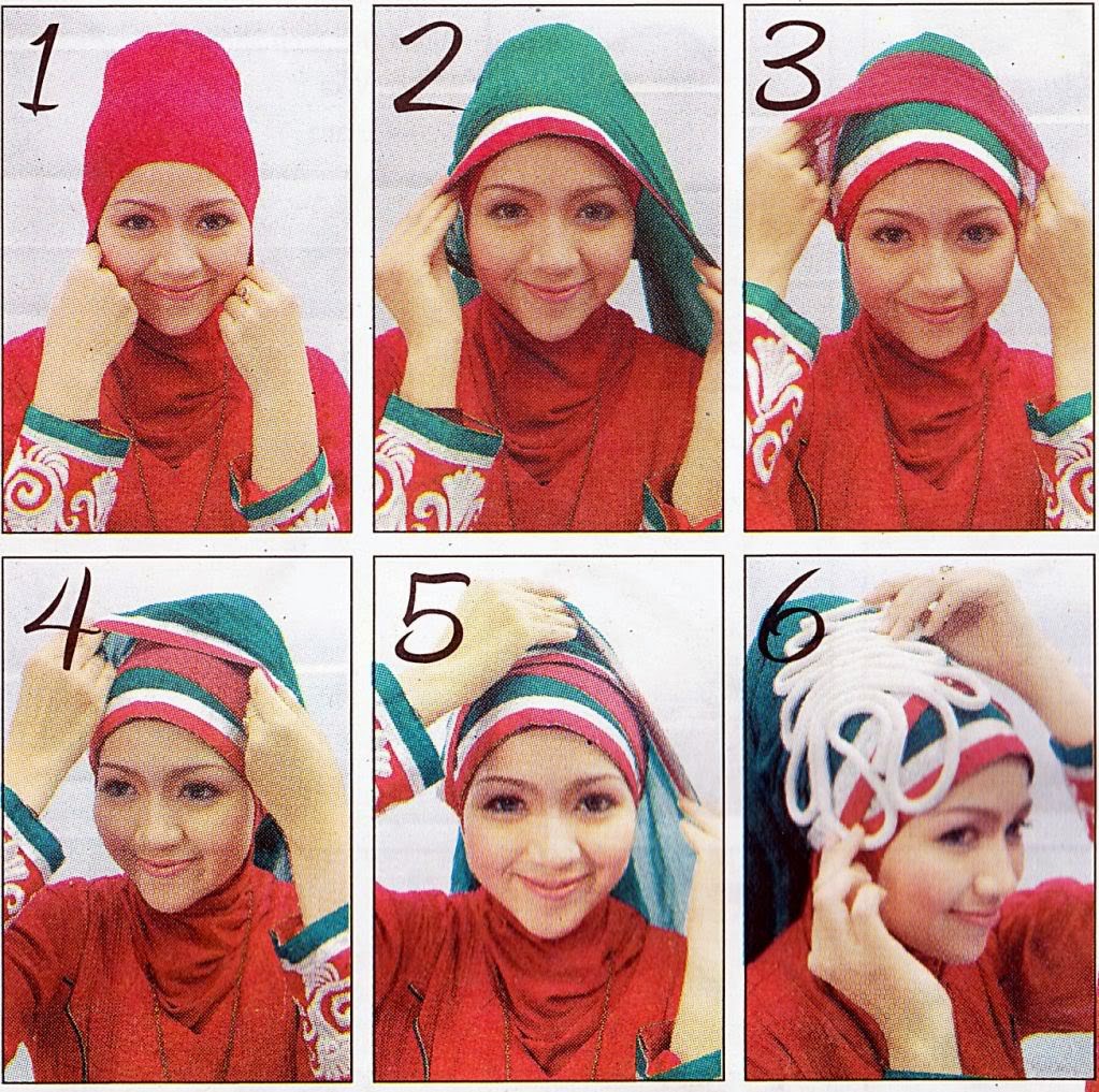 Gambar Tutorial Hijab Carla Tutorial Hijab