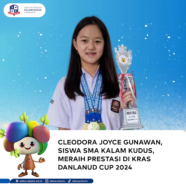 Cleodora Joyce Gunawan, Siswa SMA Kalam Kudus, Raih Prestasi di KRAS - DANLANUD CUP 2024