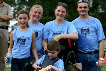 Our Family at a TEAM CALEB Event
