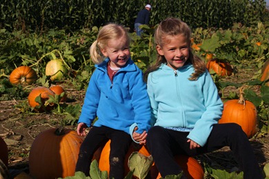 At the Pumpkin Patch in Snohomish.