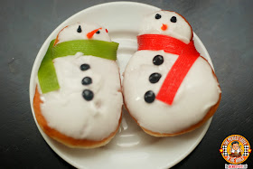 krispy kreme snowman donuts