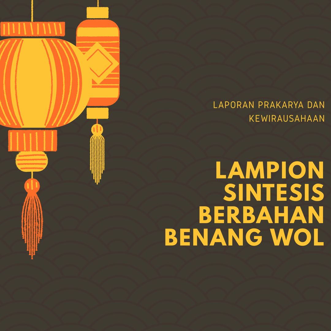  Contoh  Laporan  Prakarya  Membuat  LAMPION SINTESIS BERBAHAN 